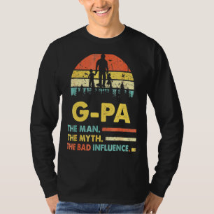 T-shirt G-Pa l'homme le mythe la mauvaise influence Fête d