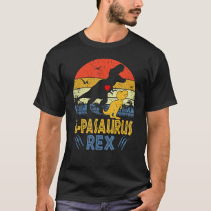 T-shirt G Pasaurus Rex Dinosaur G Pa Saurus Family Matchin
