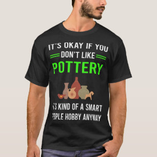T-shirt G Personnes Intelligentes Poterie Potier