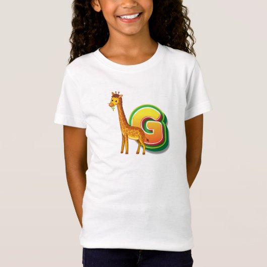 T-Shirt G pour Girafe (Devant)