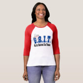 T-shirt G.R.I.T. - Filles Élevées Au Texas (Devant entier)