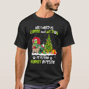 T-shirt G.Rin-Ch J'Ai Besoin De Café Et Mon Golden Retriev