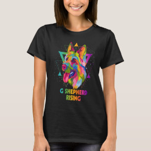 T-shirt G Shepherd Rising Berger Allemand Humour Berger