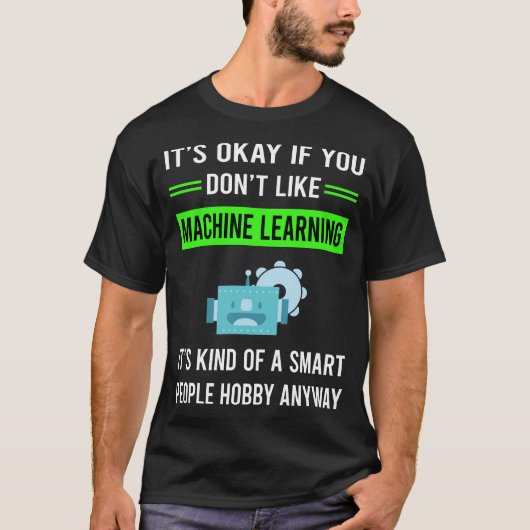 T-shirt G Smart People Machine Learning (Devant)