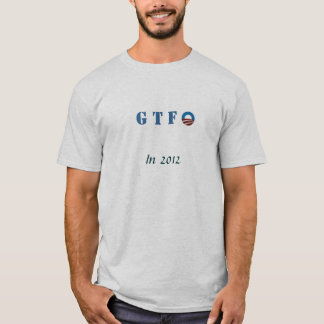 T-SHIRT G T F O 2012