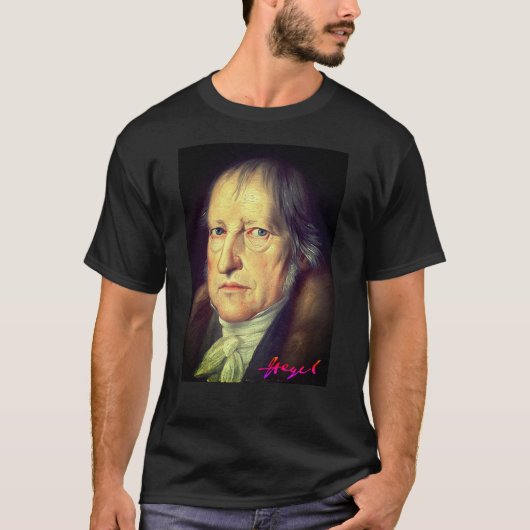 T-shirt G. W. F. Hegel (portrait de 1831) (Devant)
