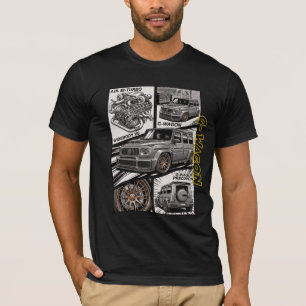 T-shirt G-Wagon personnalisé Widebody Manga Panel