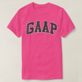 T-shirt GAAP Shirt Funny Comptable (Design devant)