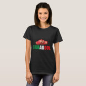 T-shirt Gabagool Cacola Meat New Jersey Italian Pride Gift (Devant entier)