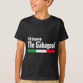 T-shirt Gabagool Italy For Italians Cacola Nj New Jersey (Devant)