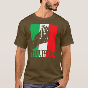 T-shirt Gabagool Viande italienne américaine avec signe à 
