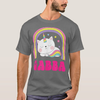 T-shirt Gabba s  Sarcastic Retro Funny Unicorn Gabba Music