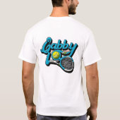 T-shirt Gabby Love Tennis (Dos)