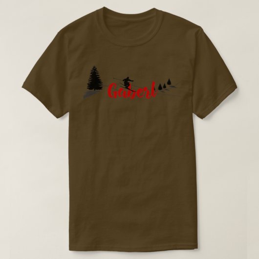 T-shirt Gaberl Long Ski (Design devant)