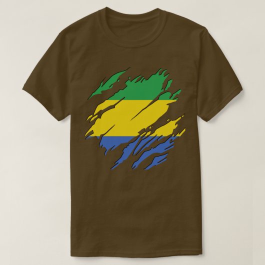 T-shirt Gabon (Design devant)