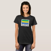 T-shirt Gabon (Devant entier)