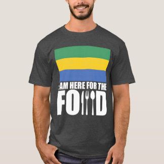 T-shirt Gabon souvenir nourriture voyage famille