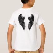 T-shirt Gabriel Angel Design Wings Logo (Dos)
