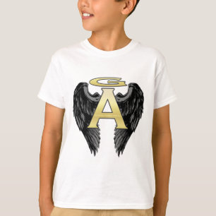 T-shirt Gabriel Angel Design Wings Logo