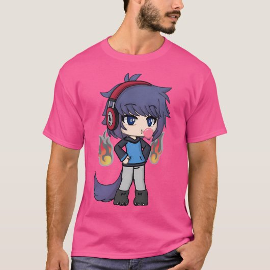 T-shirt Gacha Life Bob (Devant)