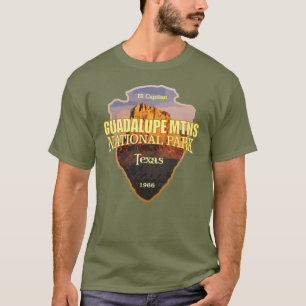 T-shirt Gadalupe Mtns NP (pointe de flèche)