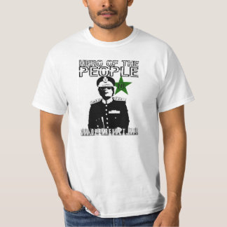 T-shirt Gaddafi :  Héros des personnes !