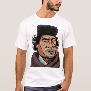 T-shirt gaddafi Libye
