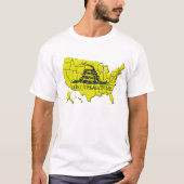 T-shirt Gadsden America (Devant)