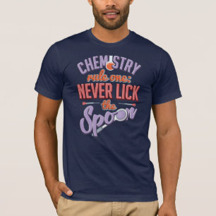 T-shirt Gag de règle de l'enseignant en chimie