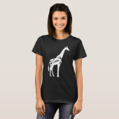 T-shirt Gaga Giraffe Grand-parents Jour Safari Zoo Grand-M (Devant entier)