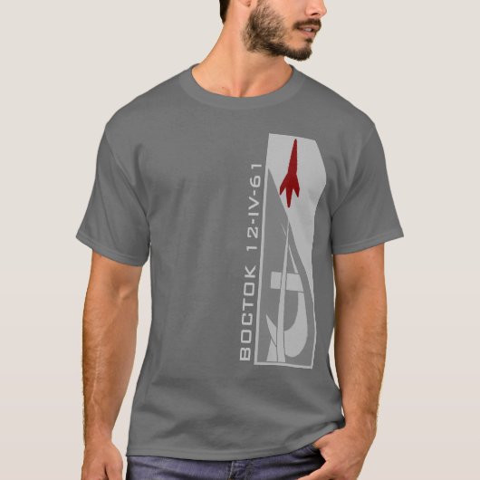T-SHIRT GAGARIN VOSTOK UN 1961 (Devant)