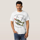 T-shirt Gagnant de Pfive1 P-51 (Devant entier)
