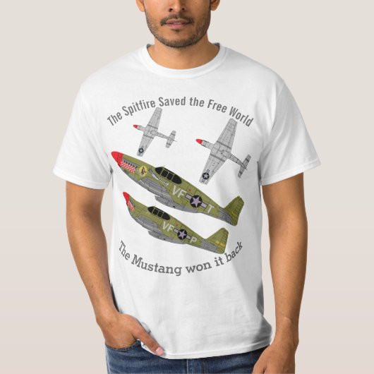 T-shirt Gagnant de Pfive1 P-51 (Devant)