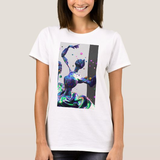 T-shirt Gagnant du ballet synthographique (Devant)