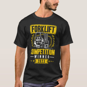 T-shirt Gagnant du Concours Forklift 2023 Certified Forkli