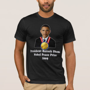 T-shirt Gagnant du prix 2009 du Président Obama Nobel