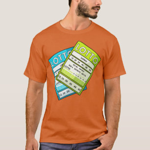 T-shirt Gagnant du ticket de loterie
