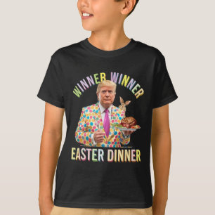 T-shirt Gagnant Gagnant Déjeuner de Pâques Président Trump