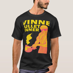 T-shirt Gagnant Gagnant Mullet Soirée au fond 1