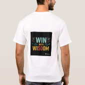 T-shirt Gagner avec sagesse (Dos)