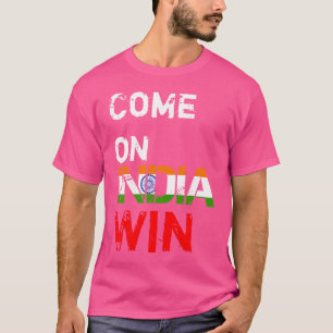 T-shirt Gagnez Inde Cricket Indian 2019 National Fans Jers