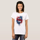 T-shirt Gagnons cette couleur complète (Devant entier)