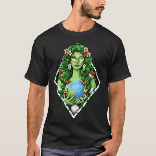 T-shirt Gaïa déesse mère de la Terre