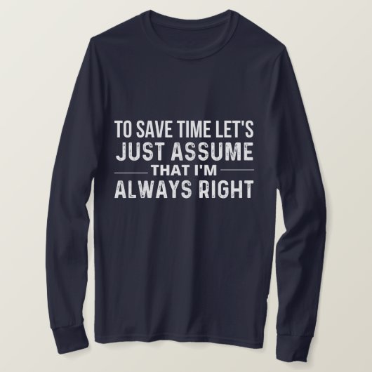 T-shirt gain de temps (Design devant)
