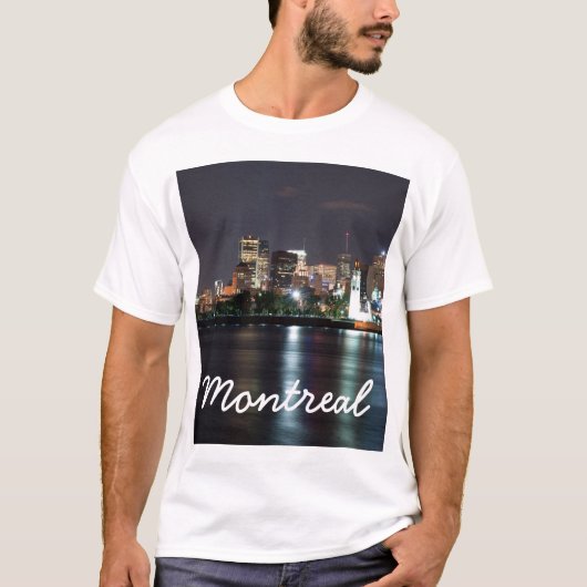 T-shirt gainé par short de Montréal (Devant)