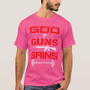 T-shirt Gains De Dieu Awesome - Parfait Pour Vous Ou Frie