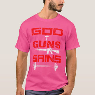 T-shirt Gains De Dieu Awesome - Parfait Pour Vous Ou Frie