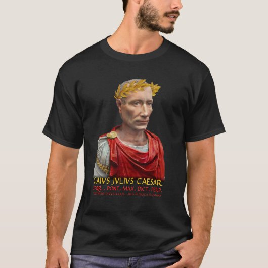 T-SHIRT GAIUS JULIUS CAESAR (Devant)