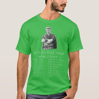 T-shirt Gaius Julius Caesar Monde SPQR Ancien Romain Salut