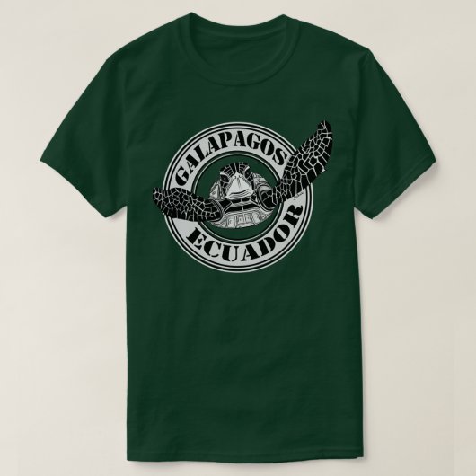 T-shirt Galapagos de tortues marines (Design devant)